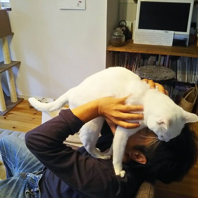 高い、高い～、パパ大好き