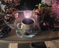 メニューはドリンクのみ。実は、店主「コーヒーが嫌い」という（「旅人YAMA」さん提供）