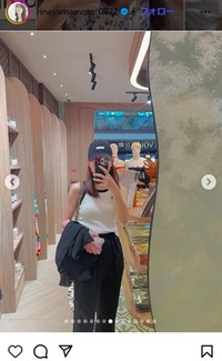 山本里菜アナウンサーのインスタグラム＠rinayamamoto_0622より