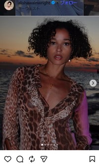 アリーシャ・ウェインライトのインスタグラム＠alishawainwrightより