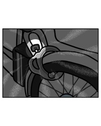 【漫画】『電動自転車、盗まれる』5（べじべじなっぱさん提供）