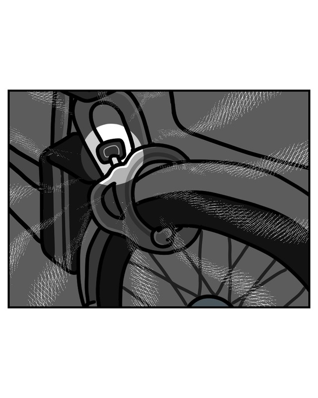 【漫画】『電動自転車、盗まれる』5（べじべじなっぱさん提供）