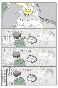 【漫画】「頭に何か乗せたい」