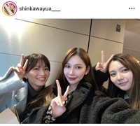 新川優愛インスタグラム＠shinkawayua___より