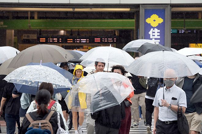 Heavy Rain Batters Japan, Causing Floods and Train Disruptions