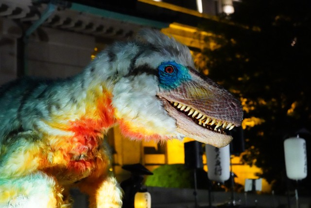 東京国立博物館によみがえったユタラプトル