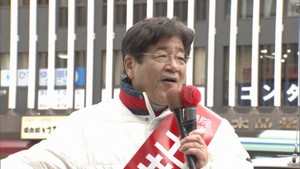 【衆院選・宮城１区】 立候補者第一声　土井亨候補（６７）自民・元