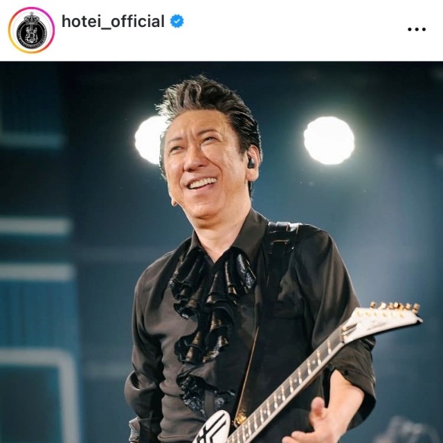 布袋寅泰インスタグラム(@hotei_official)より