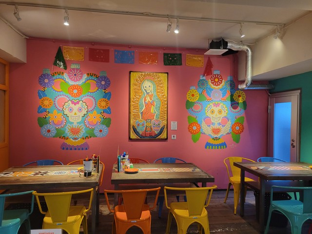 世界遺産「グアナファト」と街並みを反映したなんともメキシカンな内装