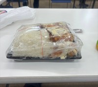 届きたてのマンモス弁当！（提供：ｼﾊﾞｻﾝさん）