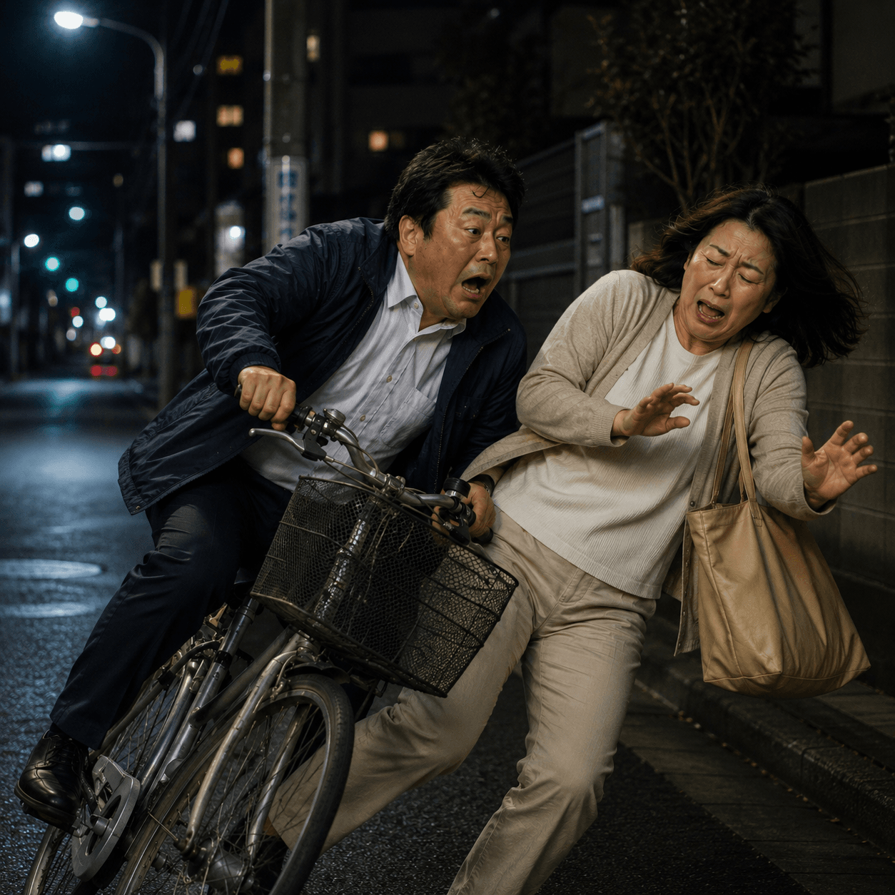 酒気帯び運転は自転車でも同じ　※この画像はAdobe Fireflyで作成したイメージです