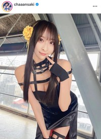 緒方咲インスタグラム(@chaaansaki)より