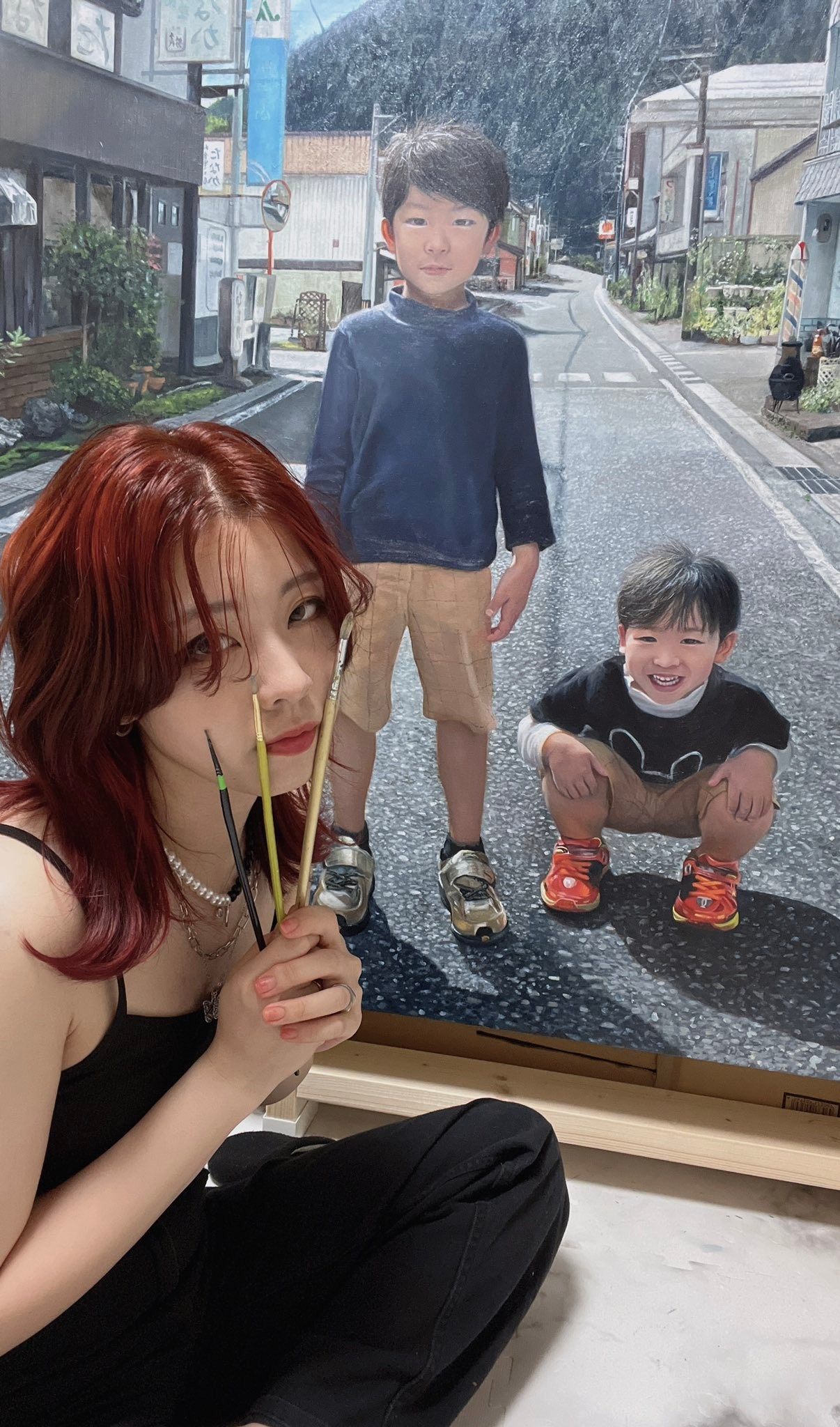 こんなバズるなんて夢や」「やっと私を見つけてくれたか」女性画家の