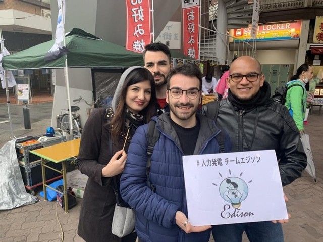 会場には外国人の姿もあった