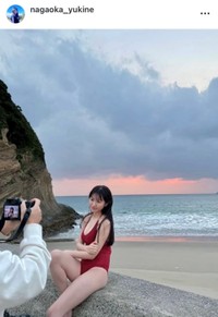 永岡ゆきねインスタグラム(@nagaoka_yukine)より