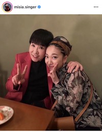 MISIAインスタグラム＠misia.singerより