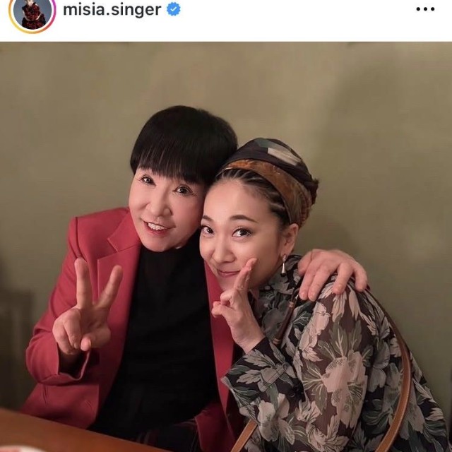 MISIAインスタグラム＠misia.singerより