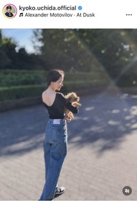 内田恭子アナウンサーのインスタグラム＠kyoko.uchida.officialより