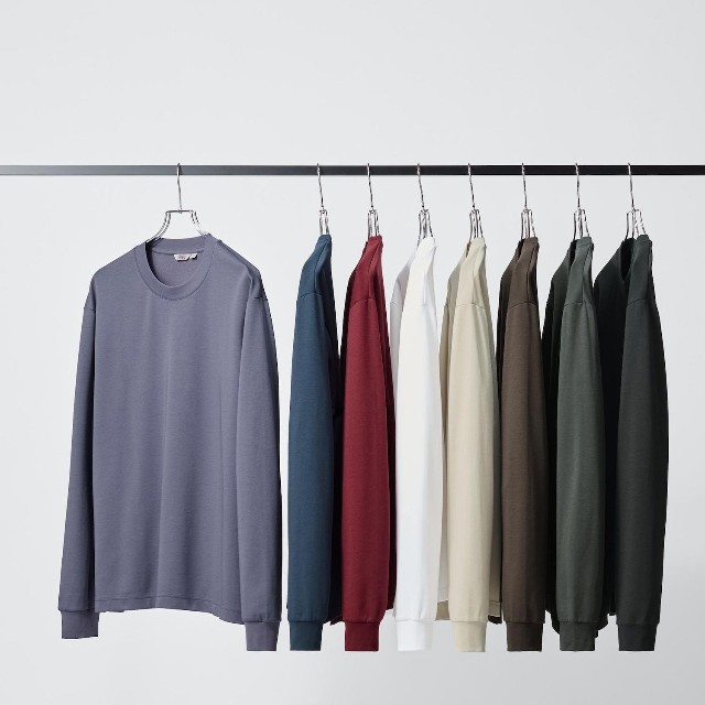 エアリズムコットンクルーネックTシャツ（提供写真）