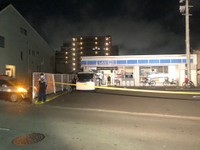 仙台市内のコンビニで強盗未遂事件　犯人逃走中