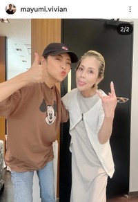 土屋眞弓(@mayumi.vivian)さんのインスタグラムより