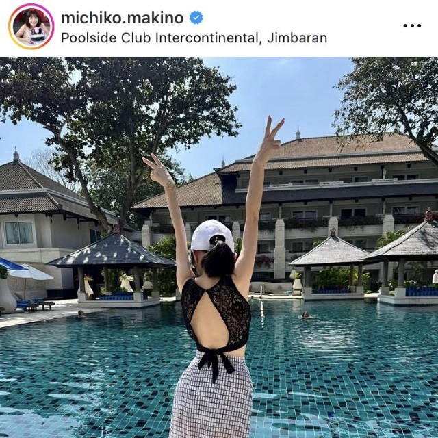 牧野美千子インスタグラム＠michiko.makinoより