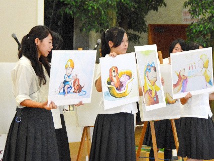 「動物の命の大切さ、伝えたい」　高校生が絵本朗読