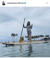 根本美緒インスタグラム＠nemotomio.officialより
