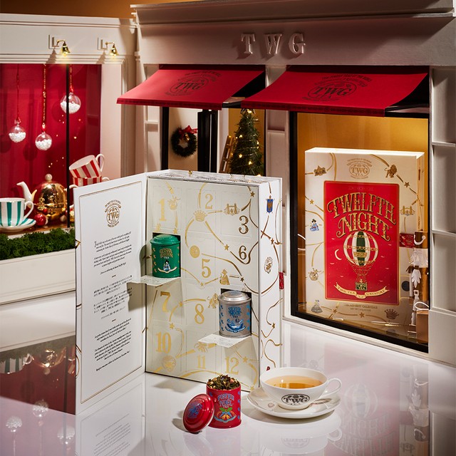 TWG Tea 2025限定！<br>「トゥエルフスナイト アドベントカレンダー」<br>12夜を彩るティーコレクション。