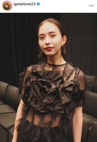 井桁弘恵インスタグラム（＠igetahiroe23）より