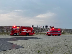 「溺れている人がいる」警察と消防が状況を確認　仙台・若林区