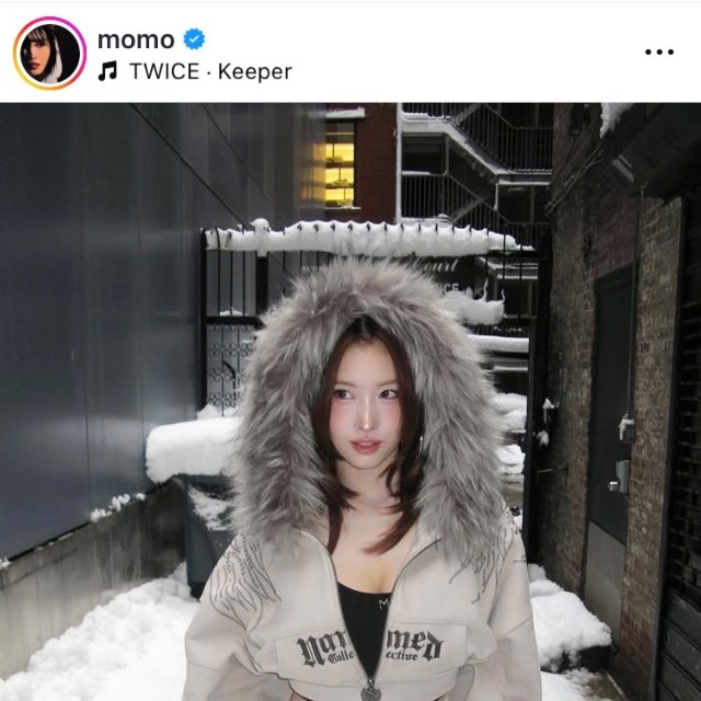 MOMOインスタグラム(@momo)より