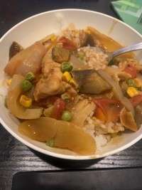 意外にもうまく完成した無水カレー＝とわぷーさんのX（@hyougemono711）より