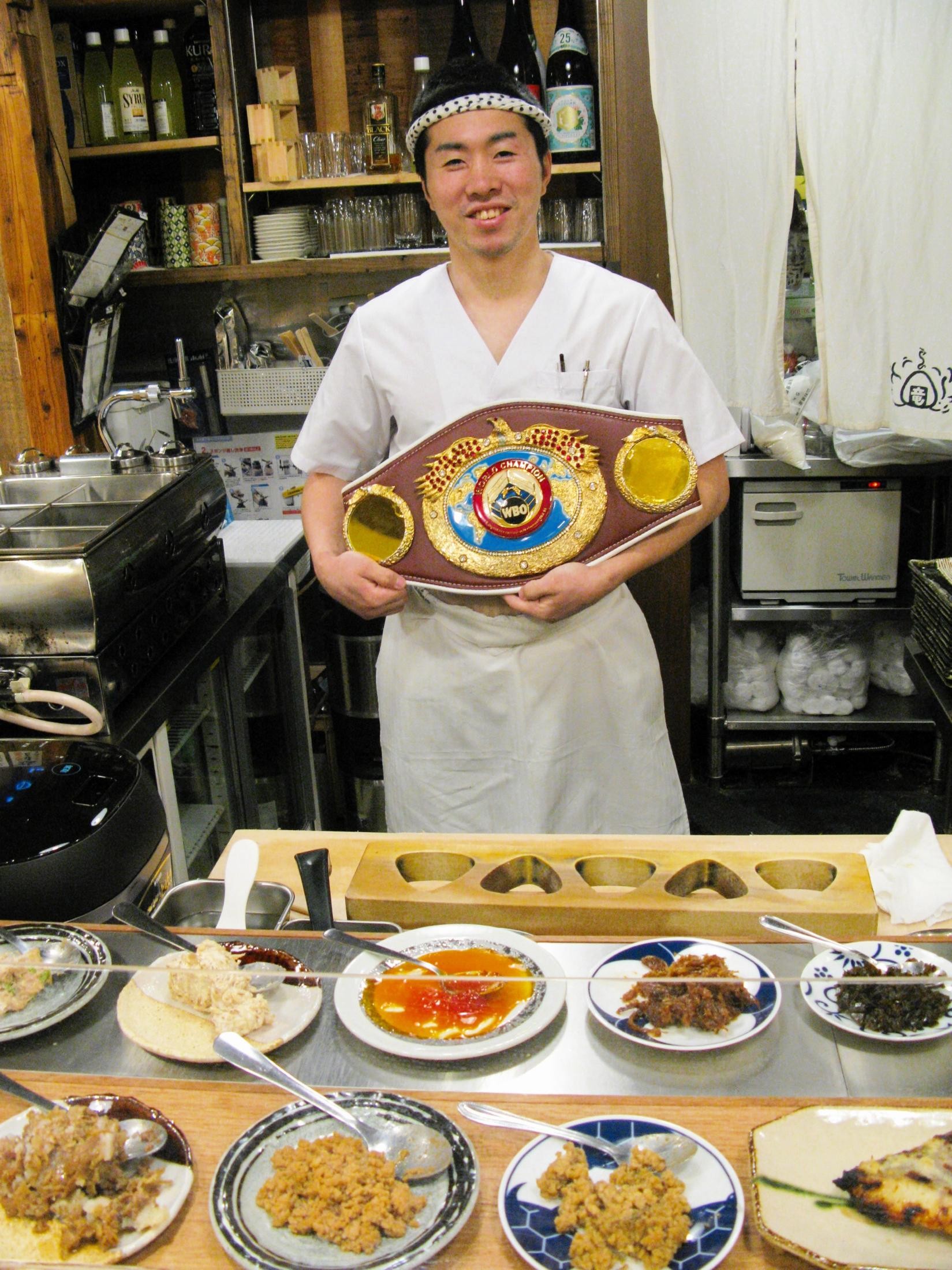 元世界王者が握る「おにぎり」の味 山中竜也氏は午前3時まで