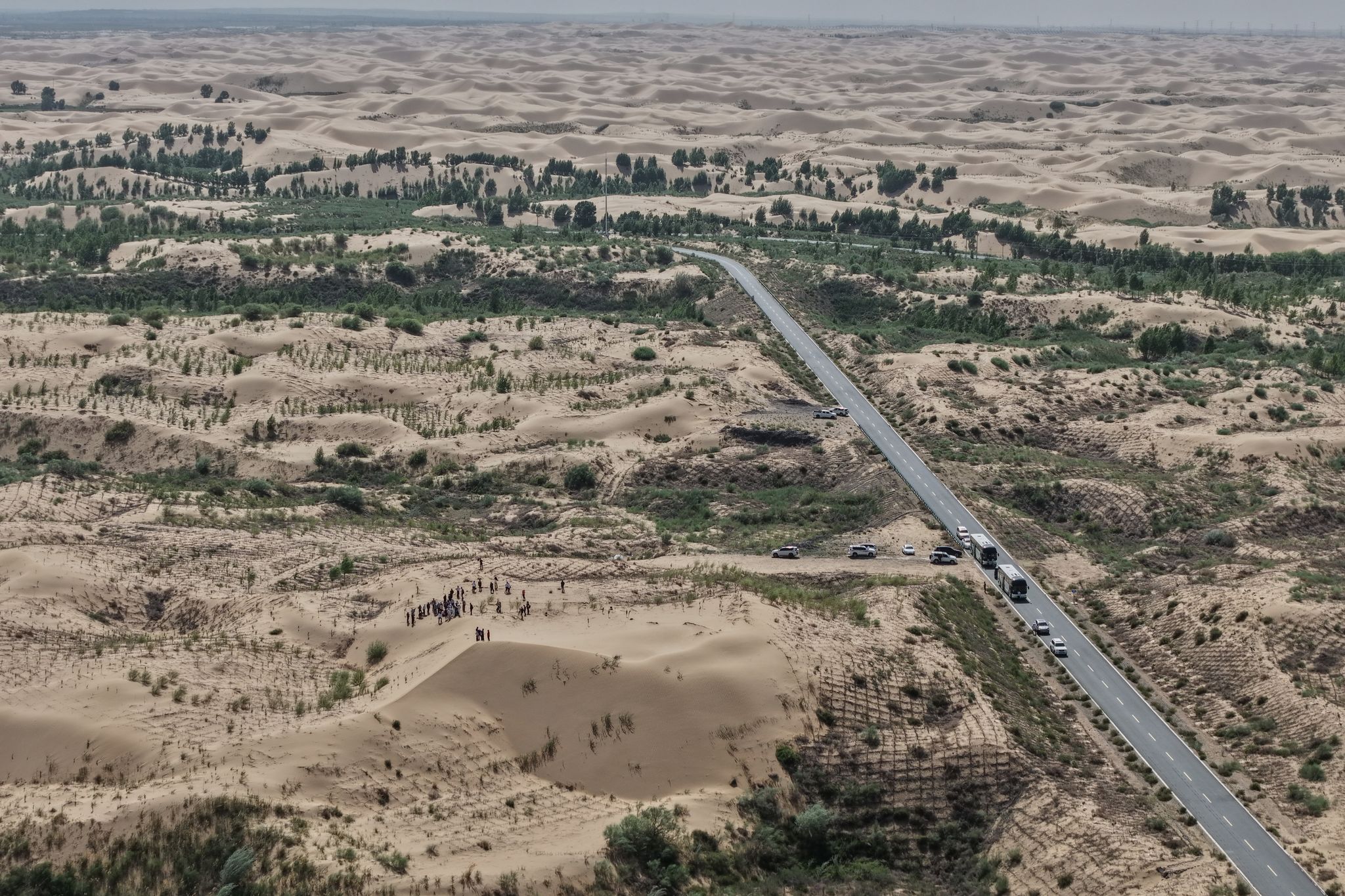 China’s ‘Green Great Wall’ shrinks desert after decades of work