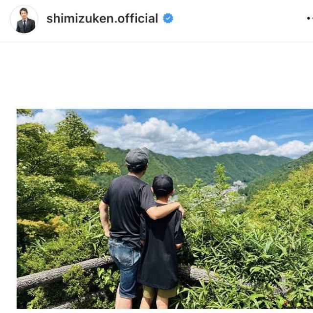 清水健アナのインスタグラム＠shimizuken.officialより