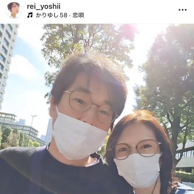 吉井怜インスタグラム＠rei_yoshiiより