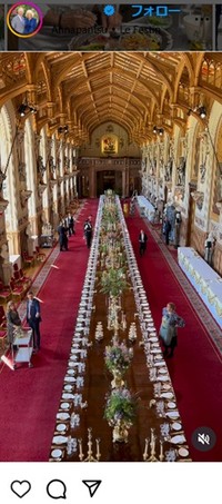 チャールズ国王のインスタグラム＠theroyalfamilyより