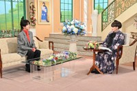 12月5日放送の「徹子の部屋」に出演した板垣李光人さん＝テレビ朝日提供