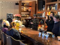 映画の撮影風景　高松市