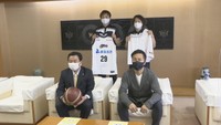 香川ファイブアローズ　高松市の大西市長にシーズン終了を報告　新シーズンでの飛躍を誓う