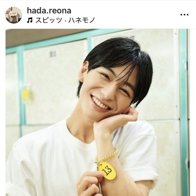 秦令欧奈アナウンサーのインスタグラム＠hada.reonaより