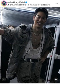 EXILE AKIRA（@exileakira_official）さんのインスタグラムより
