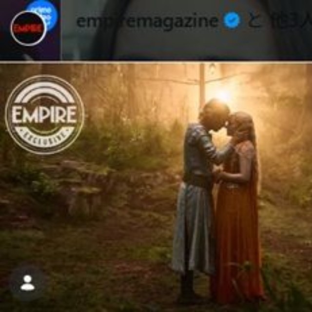 ジェイミー・キャンベル・バウアーの出演を伝えるプライムビデオのインスタグラム＠primevideo