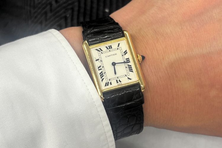 1970年代のタンク・ルイ・カルティエ