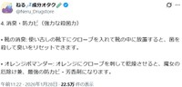 ねるさんが紹介するクローブの使い道④ ※ねるさんのXより抜粋
