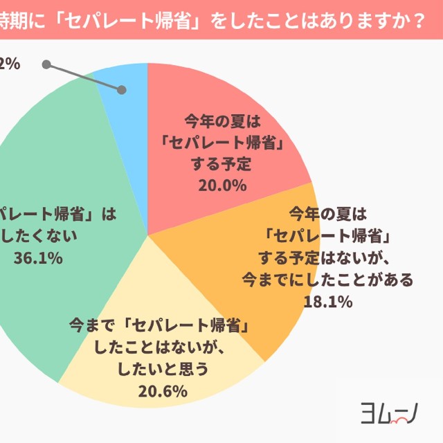 セパレート帰省について