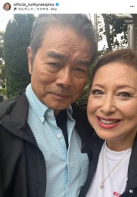 キャシー中島さんの公式インスタグラムから