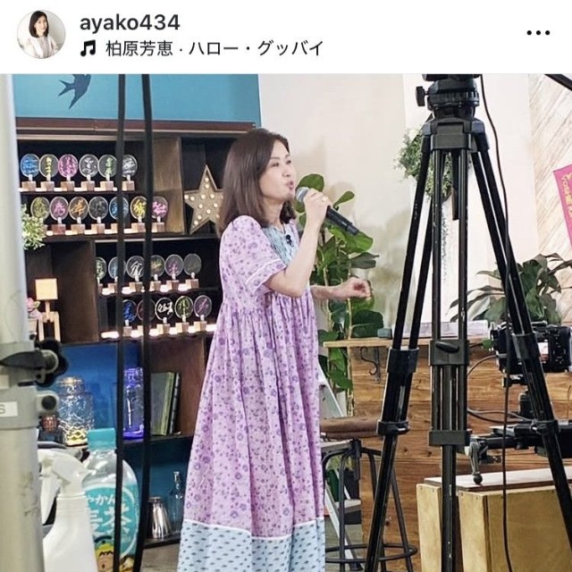 小林綾子インスタグラム＠ayako434より