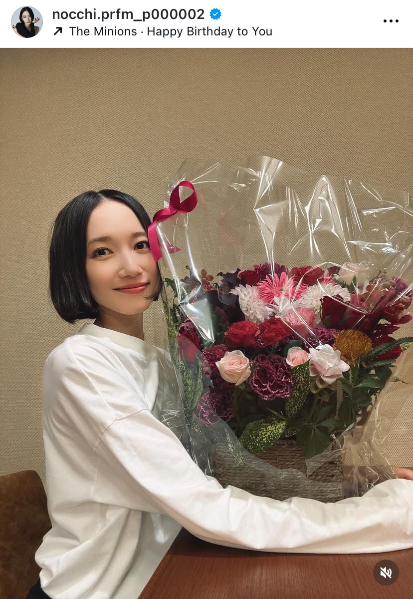 【のっち】〜９月分〜 若っ」「ずーっと美人だなぁ」活動休止発表のPerfume・のっち37歳の